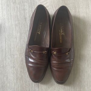 Bally Brown Loafers Men’s Size 8.5 VTG